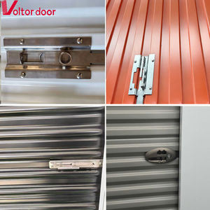 Panneau de protection en <span class=keywords><strong>acier</strong></span> robuste, durable, résistant à la corrosion, à l'abrasion et à la rouille, haute résistance, pour porte enroulable - Product Image 4