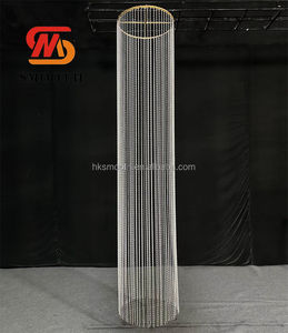 Elegante Lámpara de Araña de Acrílico con Cuentas Colgantes para Decoración de Techos Redondos en Bodas y Eventos - Product Image 2