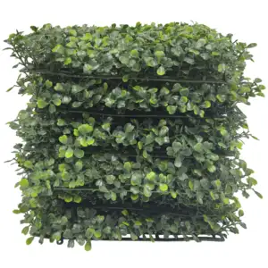 Linwoo 3d Anti-uv Outdoor Indoor Decoratie Gras Muur Voor Muur Verticale Nep Groen Jungle Muur