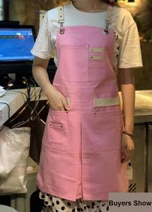 מקצועי אישית סינר נשים סינר מתנות פרחים ורוד ציפורניים טק מסעדה מאפייה קפה סינרים מתנה סינרים נשים סינר - Product Image 2