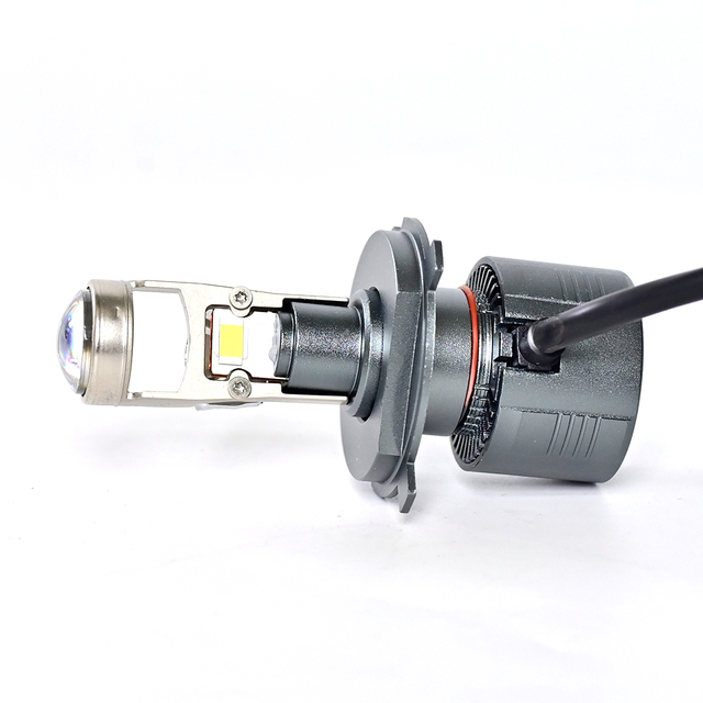 A80-2 H4 Mini Bi LED Projectors Lens 35W 6000K H7 H11 9006 9007 LED Headlights New 12V Car LED Bulbs Wholesale Car Accessories