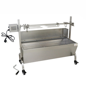 Parrilla de Carbón Eléctrica Manual de Acero Inoxidable, Placa Desmontable, Plegable, Multifuncional para Camping, Nueva Parrilla para Asar Más Vendida - Product Image 1