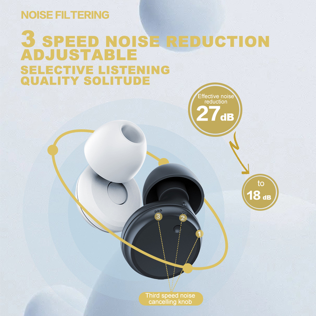 EP031 Silicone Earplugs for Airplane Hearing Protection Earplugs Festival Concerts