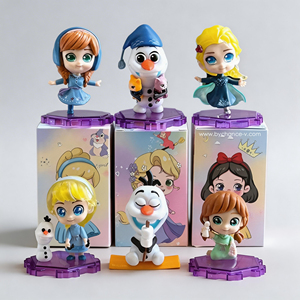 Coffret Mystère Princesse et Reine du Royaume des Neiges inspiré des films <span class=keywords><strong>de</strong></span> fées célèbres, pour distributeurs automatiques, salles d'arcade et cadeaux <span class=keywords><strong>de</strong></span> fête pour filles - Product Image 1