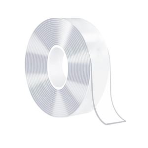Ruban adhésif nano double face transparent, lavable, réutilisable et amovible - Product Image 1