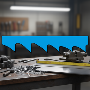 Lames de scie à ruban bimétalliques Fervi pour la découpe des métaux, 1/4 po x 10 Tpi x 120 po de longueur - Product Image 3