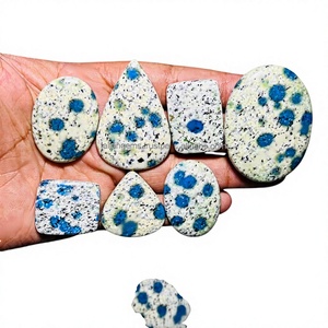พลอย FAIJAN GEMS คุณภาพสูง ธรรมชาติ ขัดเงาด้วยมือ K2 Jasper Cabochon รับรองโดยบุคคลที่สาม รูปทรงคละแบบ 15 กรัม สำหรับงานประดับตกแต่ง - Product Image 1