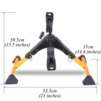 Mini-appareil de musculation intelligent pour les bras et les jambes 2025, mini-grue, pédale pour les mains et les pieds, vélo pliable pour les personnes âgées, utilisation à domicile
