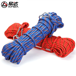 Cuerda de Escalada Xinda de 10m-100m, Cuerda de Seguridad de Polipropileno para Montañismo con Mosquetón para Rescate al Aire Libre, Senderismo y Supervivencia - Product Image 2