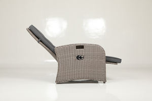 Joyeleisure ensemble chaise et Table inclinable en <span class=keywords><strong>Alu</strong></span>, mobilier de bistrot d'extérieur, de jardin en rotin, 3 pièces - Product Image 4