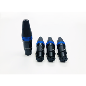 Audio XLR 3 Pin Perempuan Mic Plug Konektor Audio Plug Kabel Konektor Nikel Berlapis OFC Plug DMX Cannon-<span class=keywords><strong>M</strong></span> Konektor Mikrofon - Product Image 5