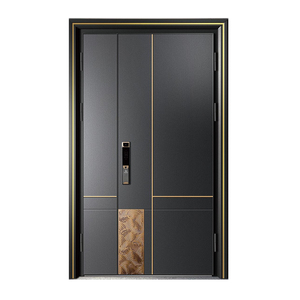 家用旋转防火室内现代金属入口钢制防盗门 - Product Image 1