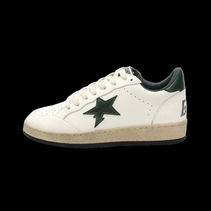 Nuove <span class=keywords><strong>Sneakers</strong></span> <span class=keywords><strong>Donna</strong></span> Classiche Primaverili Super Goose <span class=keywords><strong>Bianche</strong></span> Glitterate con Suola Dorata - Design Elegante e Sottile - Product Image 3