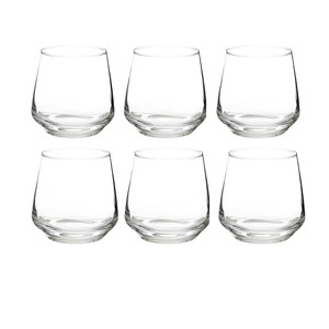 SET DI 6 BICCHIERI DA ACQUA DELLA LINEA ELAYA IN VETRO TRASPARENTE 34CL - Product Image 1