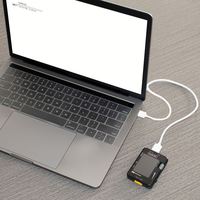 Testeur de capacité de batterie numérique ToolkitRC MC8 avec écran LCD, testeur de servo, équilibreur, chargeur pour LiPo et ESC, construction en plastique