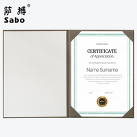 Carpeta de Terciopelo para Diploma con Marco Dorado en Relieve, Porta Certificados Personalizado, Porta Documentos de Graduación