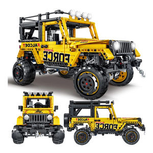 Jouets de la série technique Mork 023023, modèle de voiture d'escalade tout-terrain, assemblage de blocs de construction, voiture à vendre - Product Image 5