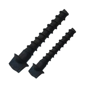 4.8 di qualità personalizzata 8.8 ossido nero autofilettante a vite per <span class=keywords><strong>legno</strong></span> <span class=keywords><strong>punte</strong></span> a testa quadrata bullone binario M20 M22 chiusure a <span class=keywords><strong>punte</strong></span> ferroviarie - Product Image 5