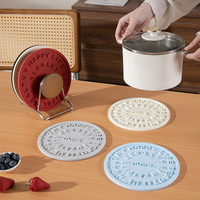 Tapis isolant en silicone moderne 2026, résistant aux hautes températures, réutilisable, pour la cuisine domestique