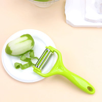 Groothandel RVS groenteschiller fabrikant schiller multifunctioneel 3-in-1 keuken gadget meloen fruit rasp