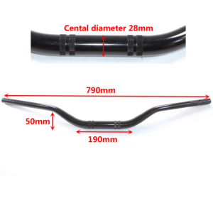 Nuevo manillar bajo de 28mm con abrazaderas de aluminio para motocicleta todoterreno KLX110 SUZUKI DRZ110 <span class=keywords><strong>Honda</strong></span> XR <span class=keywords><strong>CRF</strong></span> 50 70 <span class=keywords><strong>Pit</strong></span> Dirt <span class=keywords><strong>Bike</strong></span> SSR - Product Image 5