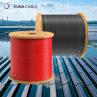 25mm-70mm Hochwertige EN50618 H1Z2Z2-K Solar-DC-Kabel 1,5kV Verzinntes Kupfer XLPO TÜV-Zertifiziert LSZH UV-Beständig