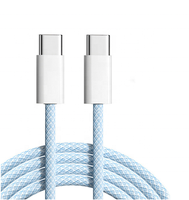 USB C Tipo C a Tipo C 3A 60W Cable de datos de carga rápida Cable de teléfono móvil para iPhone 15 Samsung Huawei