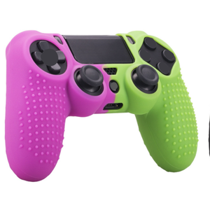 Double Color Soft Shell Cover for <strong>PS4</strong> Slim Pro <strong>Controller</strong> Silicone Case Grip <strong>Skin</strong> for Play Station 4 Pro Gamepad Case - Product Image 4