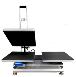Máquina de Prensa de Calor Semiautomática Magnética de Doble Estación Deslizante CYCH2018 con Pantalla Táctil LCD para Impresión por Sublimación <span class=keywords><strong>a</strong></span> Doble Cara - Product Image 1