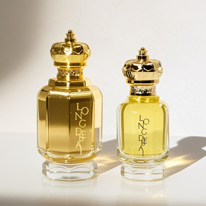 Botellas de Perfume de Vidrio Vacías de Alta Gama, Personalizables en Color, de 50 ml y 100 ml, con Tapas de Corona - Product Image 3
