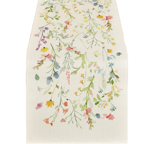 ผ้าปูโต๊ะลายดอกไม้ฤดูร้อนสำหรับตกแต่งงานแต่งงาน ตกแต่งโต๊ะอาหารในครัวตามฤดูกาล ใช้ในบ้าน - Product Image 1