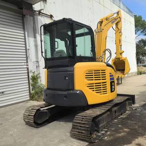 Excavatrice sur chenilles Komatsu Pc55mr Jaune Mini pelle hydraulique de construction 5,5 tonnes - Product Image 5