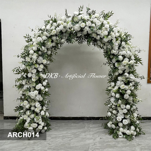 DKB ขายส่งดอกไม้ประดิษฐ์จากผ้าไหมสำหรับจัดงานแต่งงาน ของตกแต่งดอกไม้ประดิษฐ์ ซุ้มดอกไม้ประดิษฐ์สำหรับตกแต่งงานแต่งงาน - Product Image 3