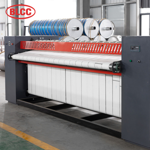 Alta velocidad 1 rodillo 2 rodillos 3 rodillos Flatwork Ironer Machine Lavado industrial eléctrico para hoteles Estado usado - Product Image 5