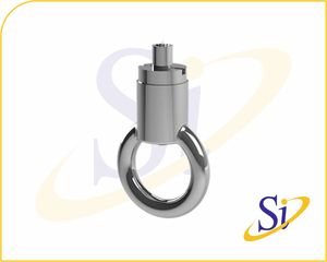 Attache-câble en laiton pour suspension de fils, pour suspendre les lumières, les lustres, les panneaux décoratifs et l'éclairage professionnel - Product Image 3