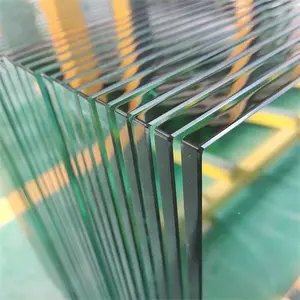 Customizable 3mm 5mm 6mm 8mm 9mm 10mm 12mm 13mm Tempered Ultra Clear Float Glass