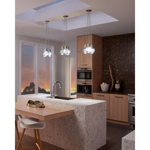 Techo nórdico moderno LED 7 cabeza bola de cristal colgante lámpara de araña para barra de Isla de cocina - Product Image 3