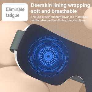 Masque oculaire intelligent portable 2026 avec <span class=keywords><strong>massage</strong></span>, chaleur, vibrations et fonction <span class=keywords><strong>de</strong></span> contrôle <span class=keywords><strong>de</strong></span> la musique, soulage la fatigue et améliore le sommeil - Product Image 3