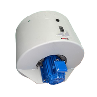 Ventilateur centrifuge externe industriel G355 à roulement à billes 380V, haute pression d'air, moteur électrique en acier au carbone, souffleur de refroidissement