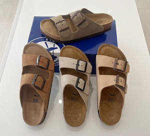 Allemagne Boston Clog Mocassin Pantoufles Cuir de vachette Daim Eva <span class=keywords><strong>Plastique</strong></span> Cuir Soft Slip-on Plate-forme élastique Toutes saisons - Product Image 2