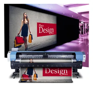 3.2m广告和装饰使用大幅面eco溶剂打印机
