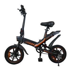 Vélo électrique léger à 2 roues, facile à transporter, prix bas, <span class=keywords><strong>Wingo</strong></span> Y1-14, moteur sans balais 350W, batterie au lithium, électronique, entrepôt UE - Product Image 3