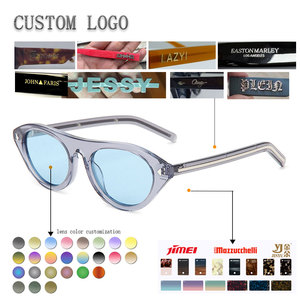 Lunettes de soleil œil de chat pour femmes, monture noire à bordure complète, verres polarisés, protection UV 100%, style adulte - Product Image 3