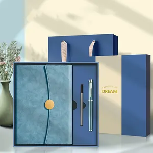 Tomas Business Office Notebook, Metal Pen Gift Set Artículos de regalos de negocios promocionales/