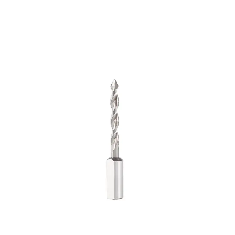 High Italian Quality Diameter 3 mm Left and Right Rotation Solid Caribe Drill Bit For Laminates