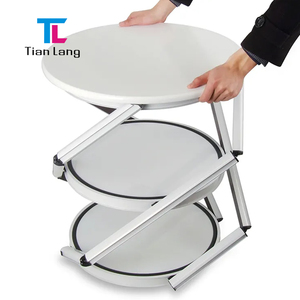จอแสดงผลโปรไฟล์อลูมิเนียม TIANLANG ตู้โชว์แบบพับได้ LED แบบเดี่ยว - Product Image 4