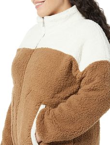<b>Woman's</b> Fleece <b>Zip</b>-<b>Up</b> Sherpa <b>Jacket</b> - Product Image 5
