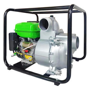 Bomba de lodo con motor de gasolina de 3/4 pulgadas, de aleación de aluminio, centrífuga, antiobstrucción, para uso industrial. - Product Image 1