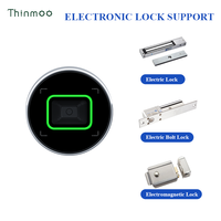 Thinmoo Puerta de acceso sin contacto con código QR, compatible con tarjeta IC y NFC, registro de acceso anti-vuelta para torres de gran altura