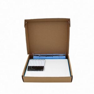 Tableau blanc double face sans cadre en métal pour salle de classe, effaçable à sec, avec effaceur et marqueur, format A3/A4 - Product Image 1